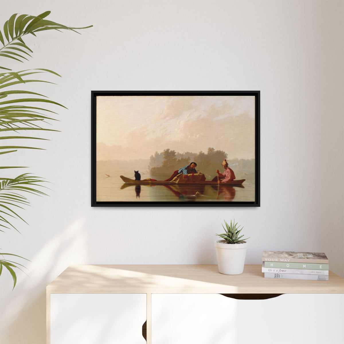 Matte Canvas, Framed (Multi-color)