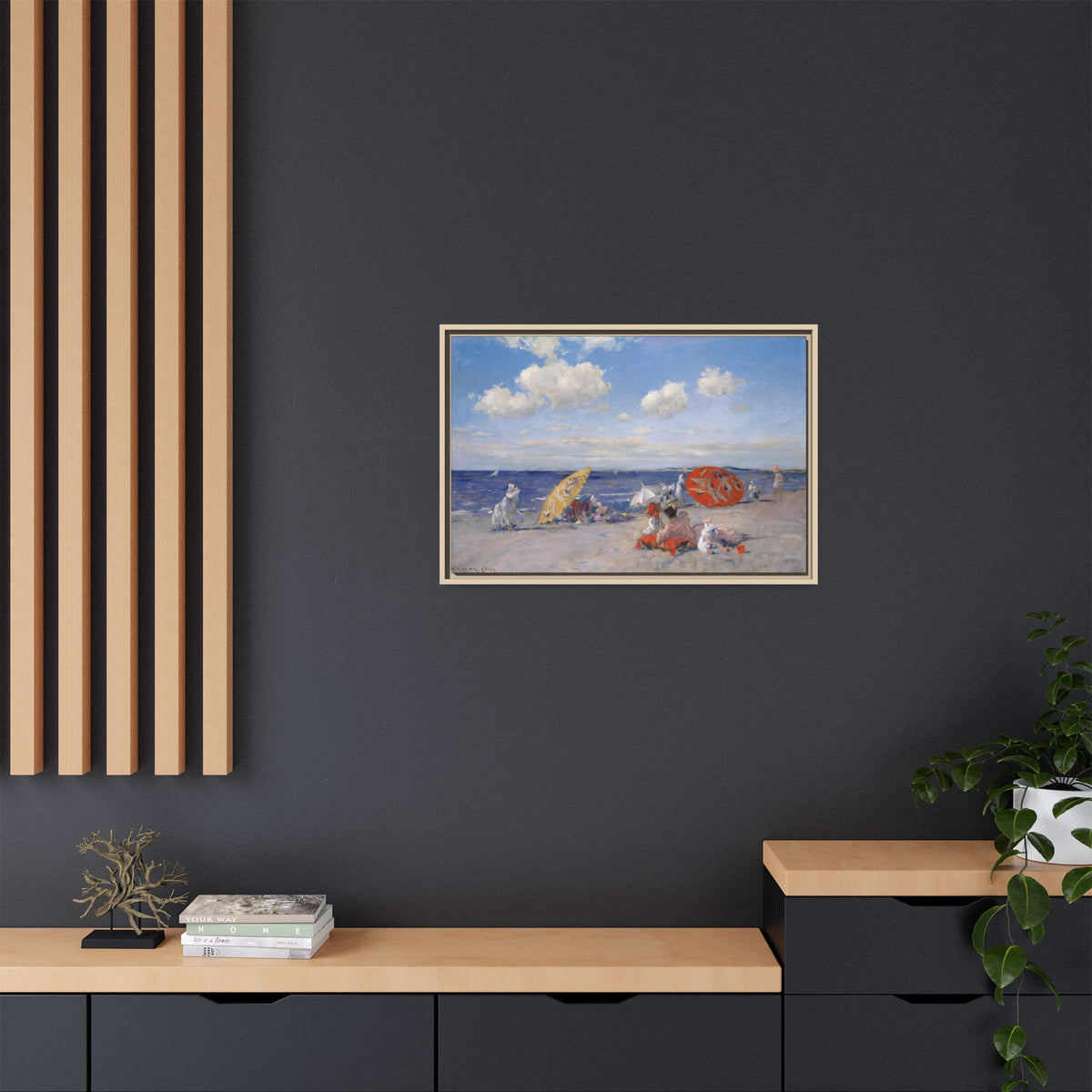 Matte Canvas, Framed (Multi-color)