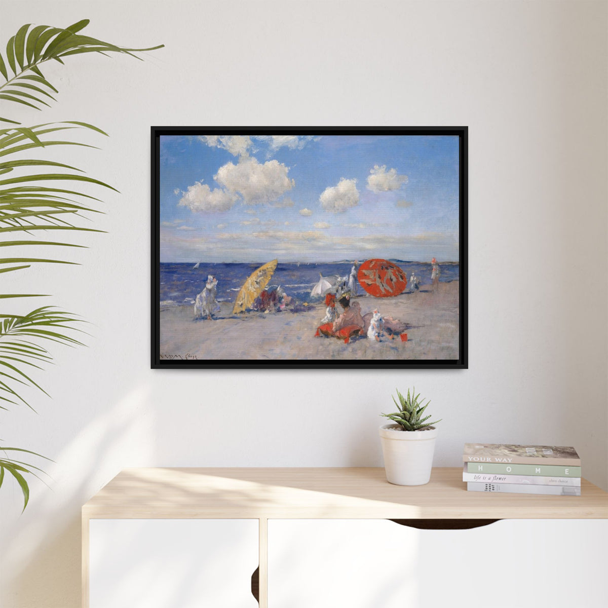 Matte Canvas, Framed (Multi-color)
