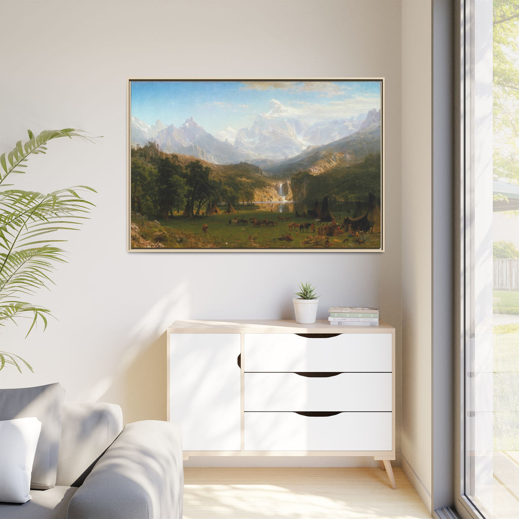 Matte Canvas, Framed (Multi-color)