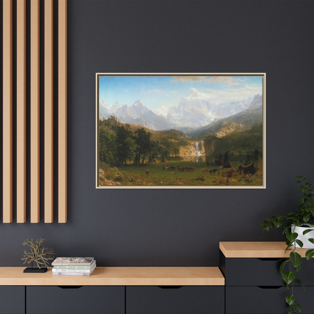 Matte Canvas, Framed (Multi-color)
