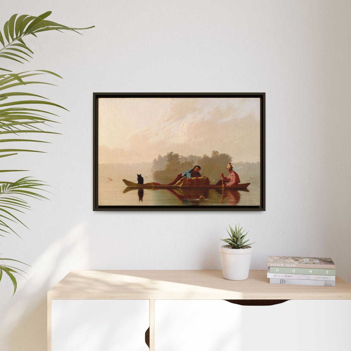 Matte Canvas, Framed (Multi-color)