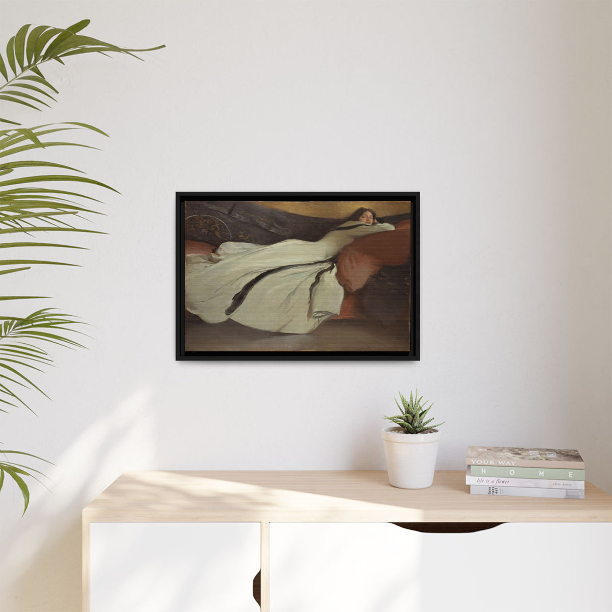 Matte Canvas, Framed (Multi-color)