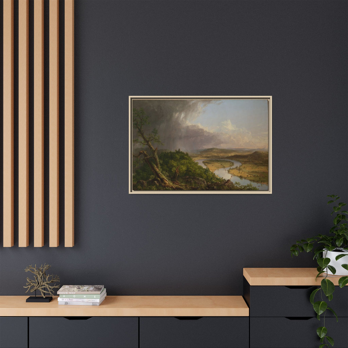 Matte Canvas, Framed (Multi-color)