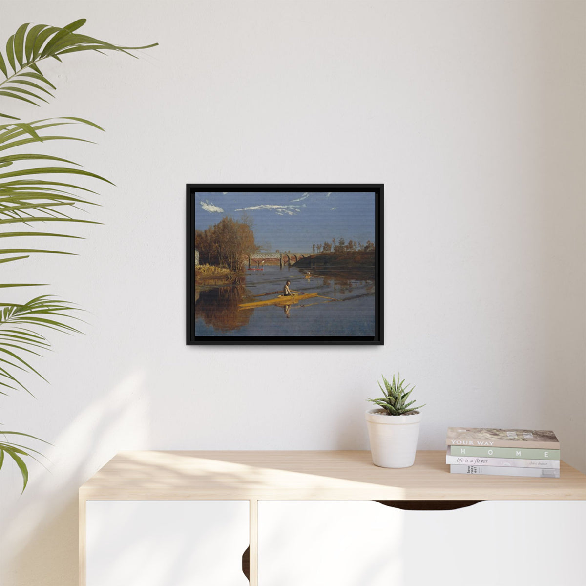 Matte Canvas, Framed (Multi-color)