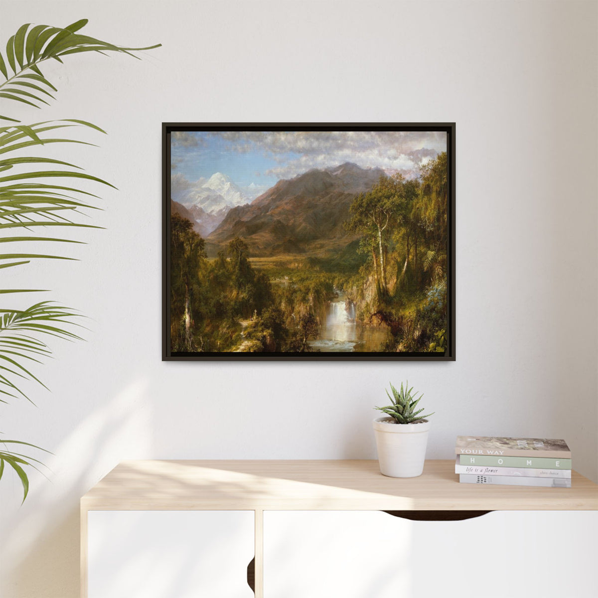 Matte Canvas, Framed (Multi-color)