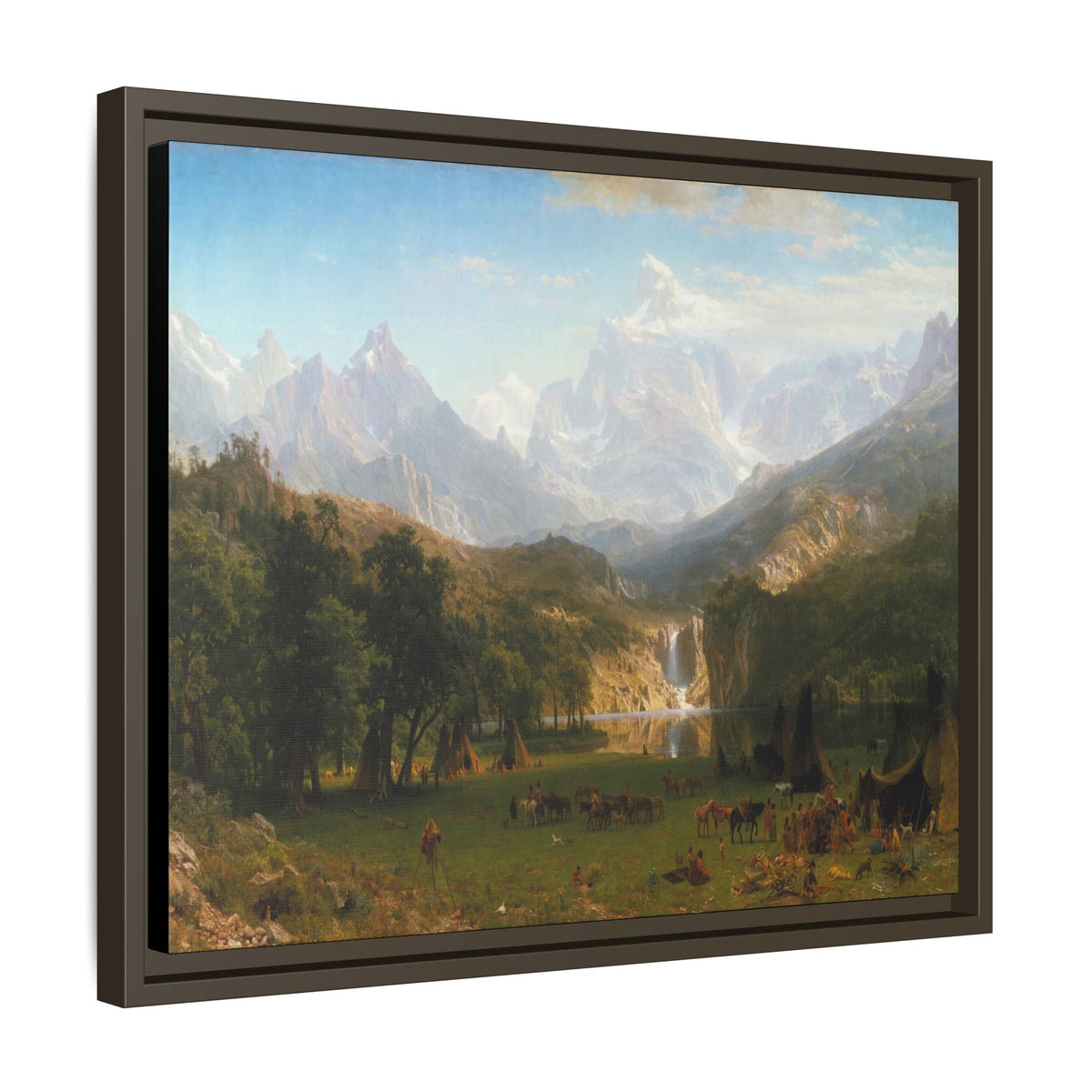 Matte Canvas, Framed (Multi-color)