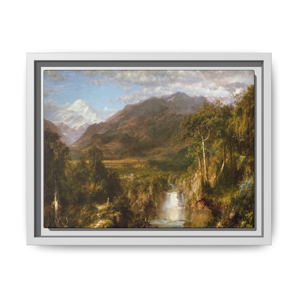 Matte Canvas, Framed (Multi-color)
