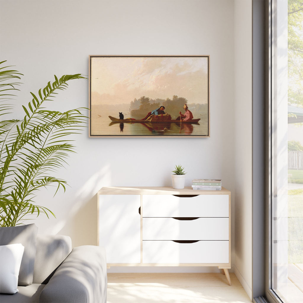 Matte Canvas, Framed (Multi-color)