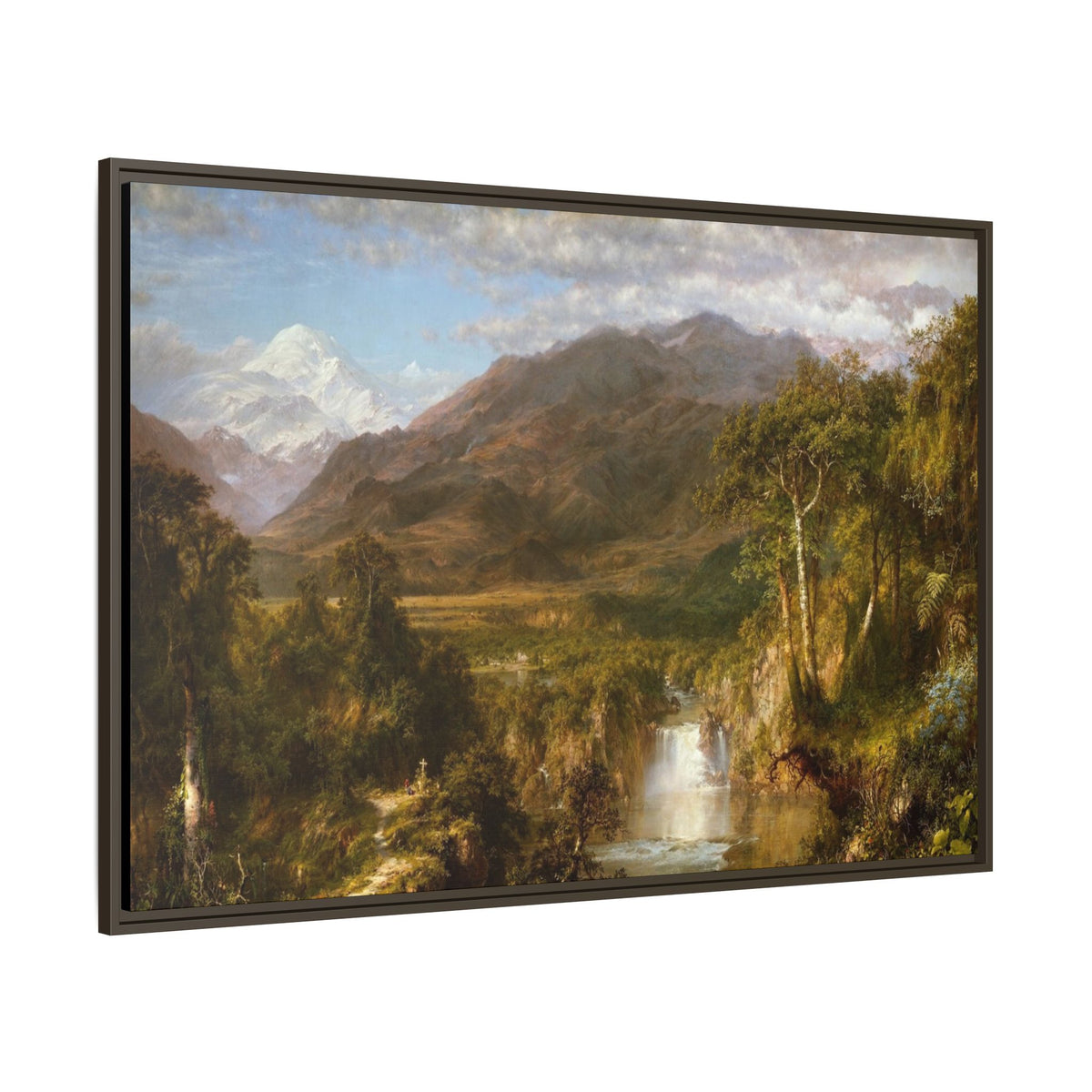 Matte Canvas, Framed (Multi-color)