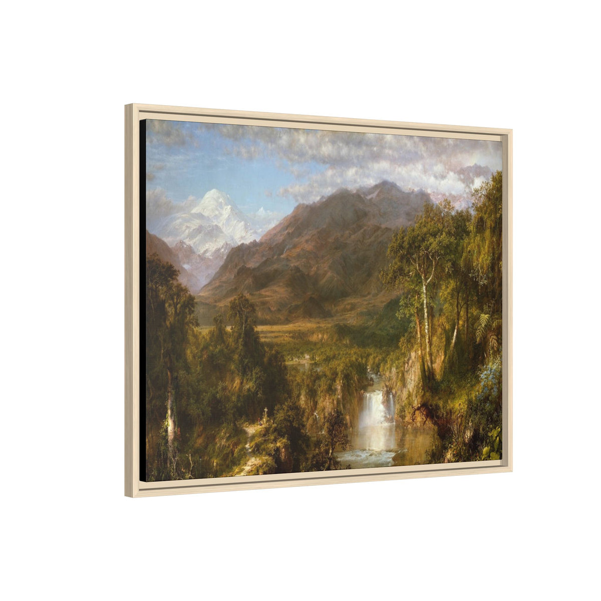 Matte Canvas, Framed (Multi-color)