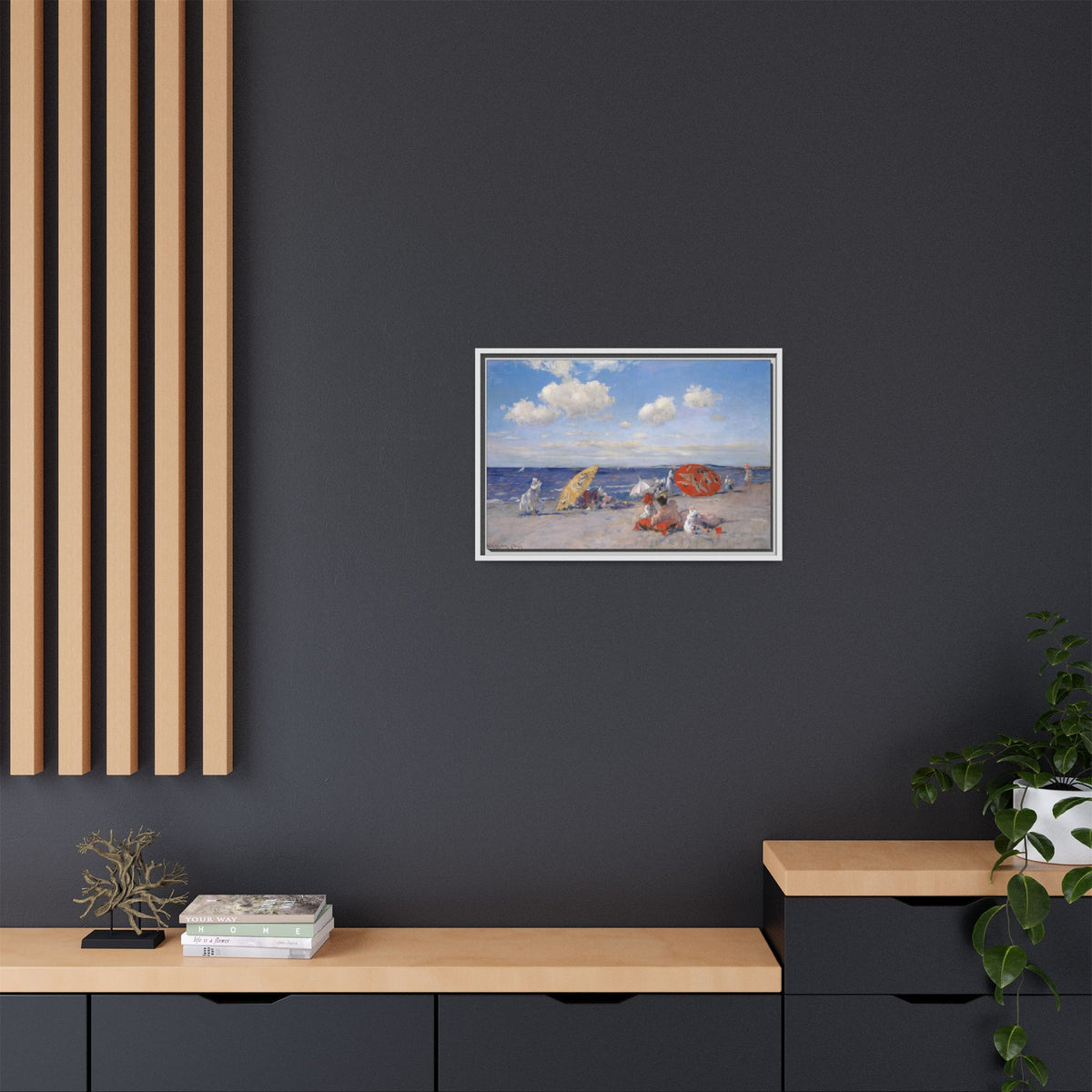 Matte Canvas, Framed (Multi-color)
