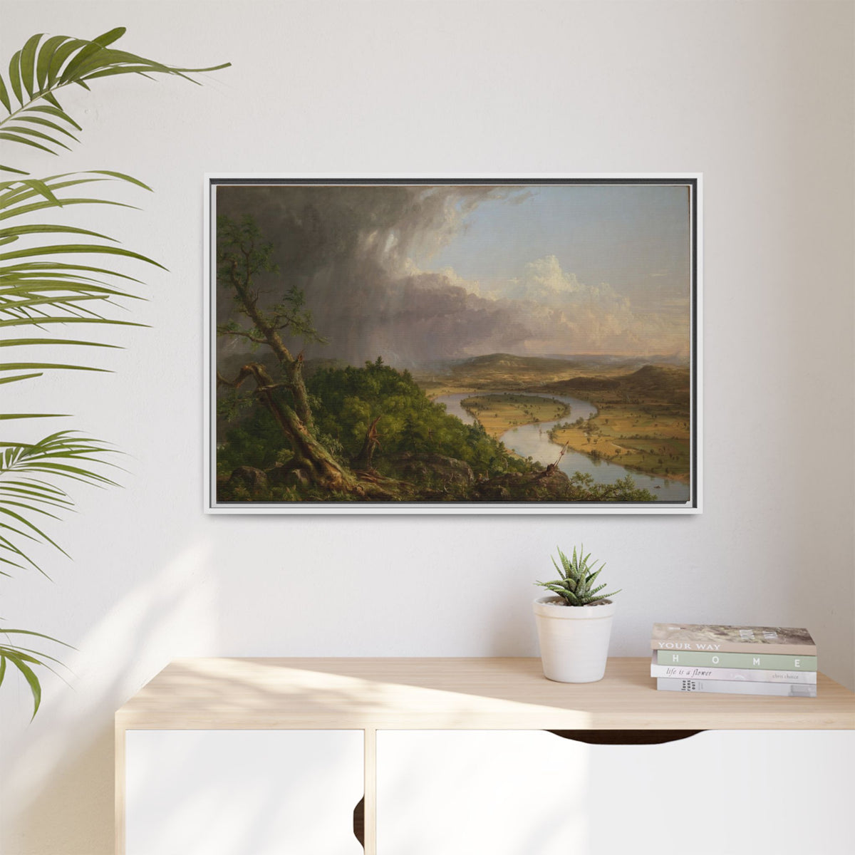 Matte Canvas, Framed (Multi-color)