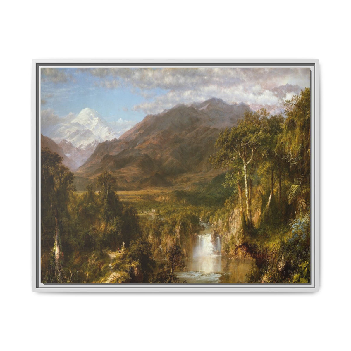 Matte Canvas, Framed (Multi-color)