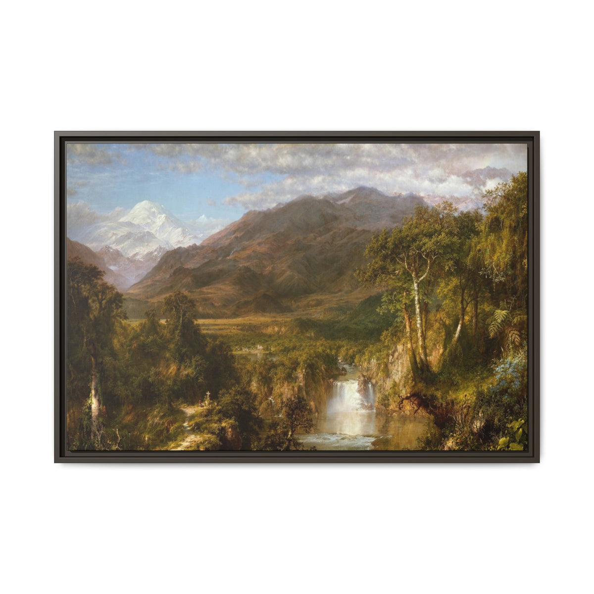 Matte Canvas, Framed (Multi-color)