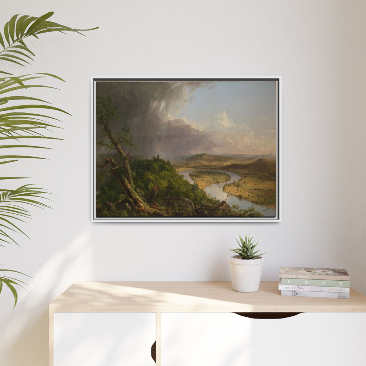 Matte Canvas, Framed (Multi-color)
