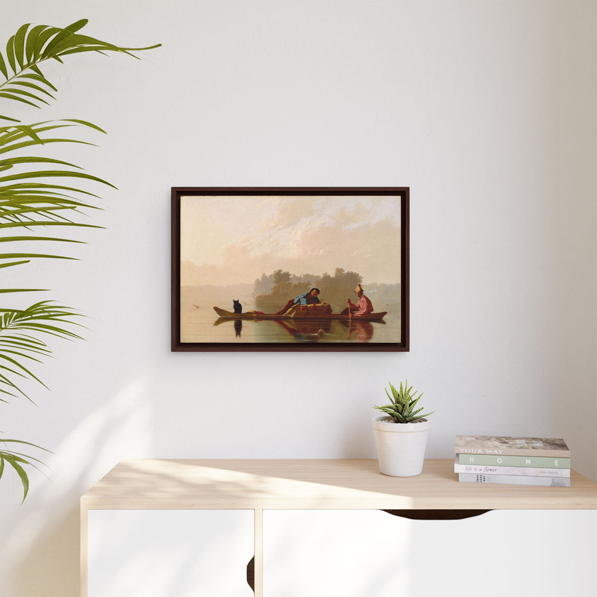 Matte Canvas, Framed (Multi-color)