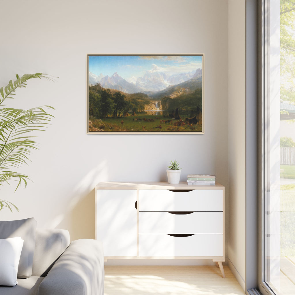Matte Canvas, Framed (Multi-color)
