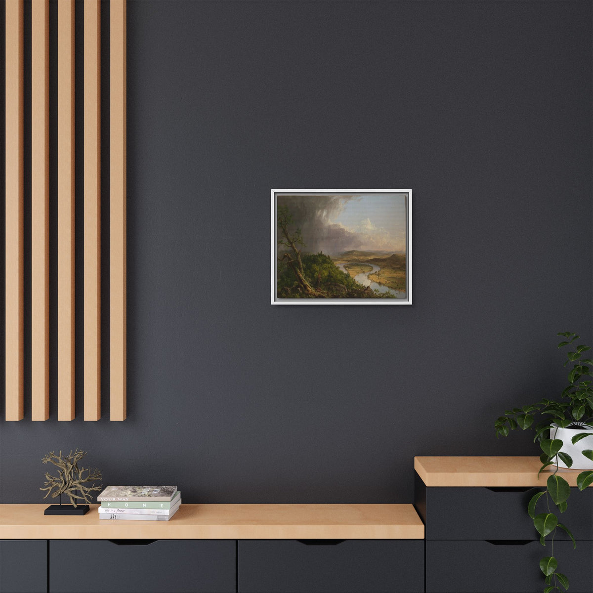 Matte Canvas, Framed (Multi-color)