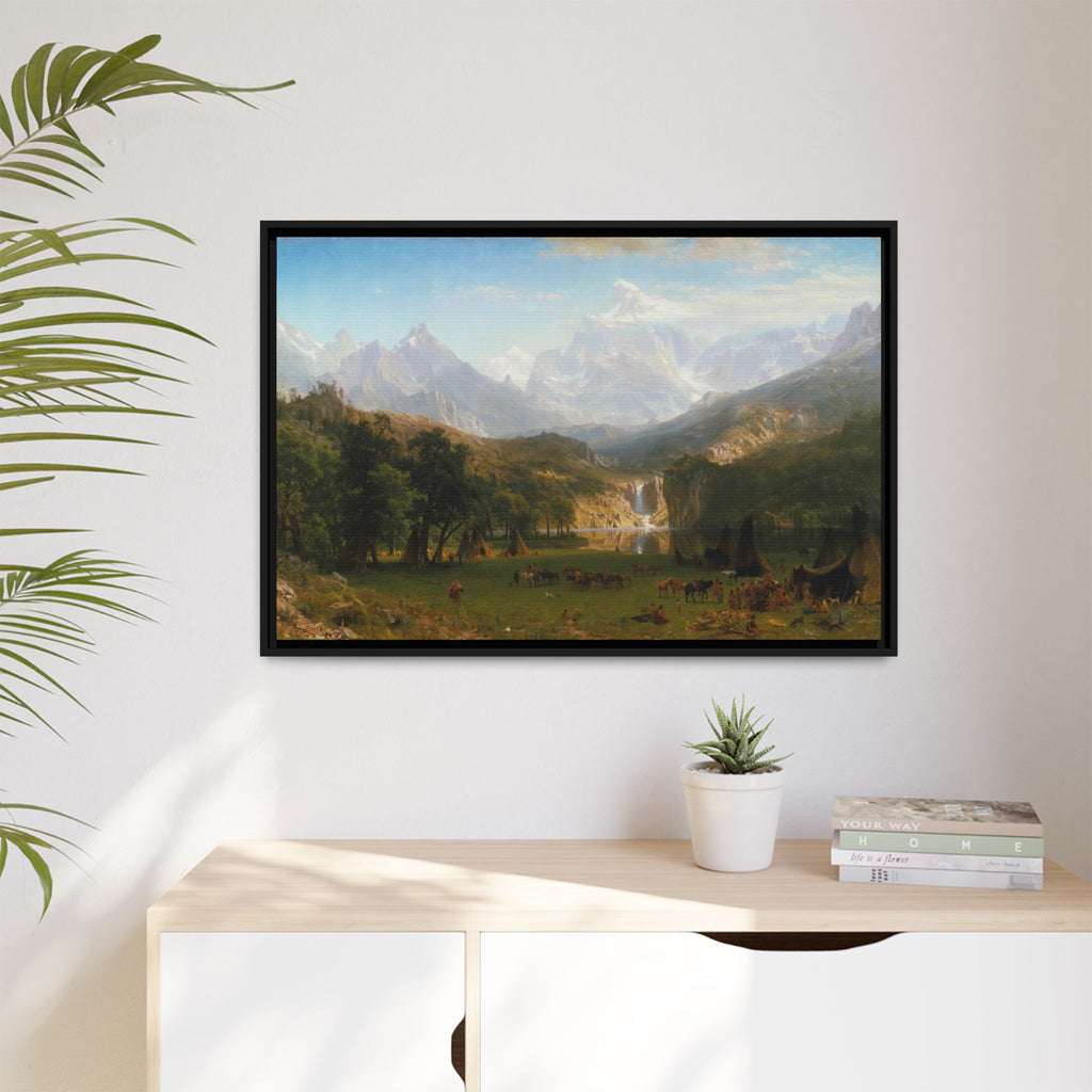 Matte Canvas, Framed (Multi-color)