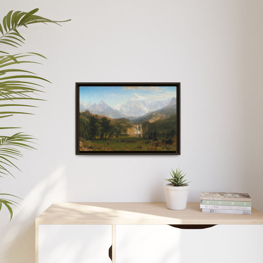 Matte Canvas, Framed (Multi-color)