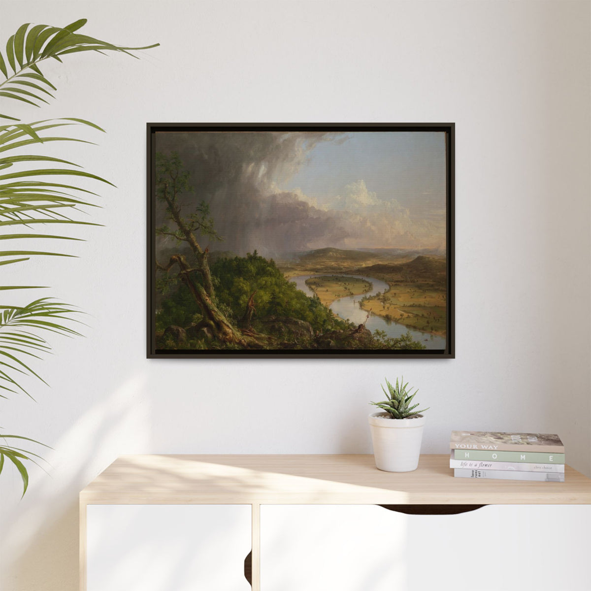 Matte Canvas, Framed (Multi-color)