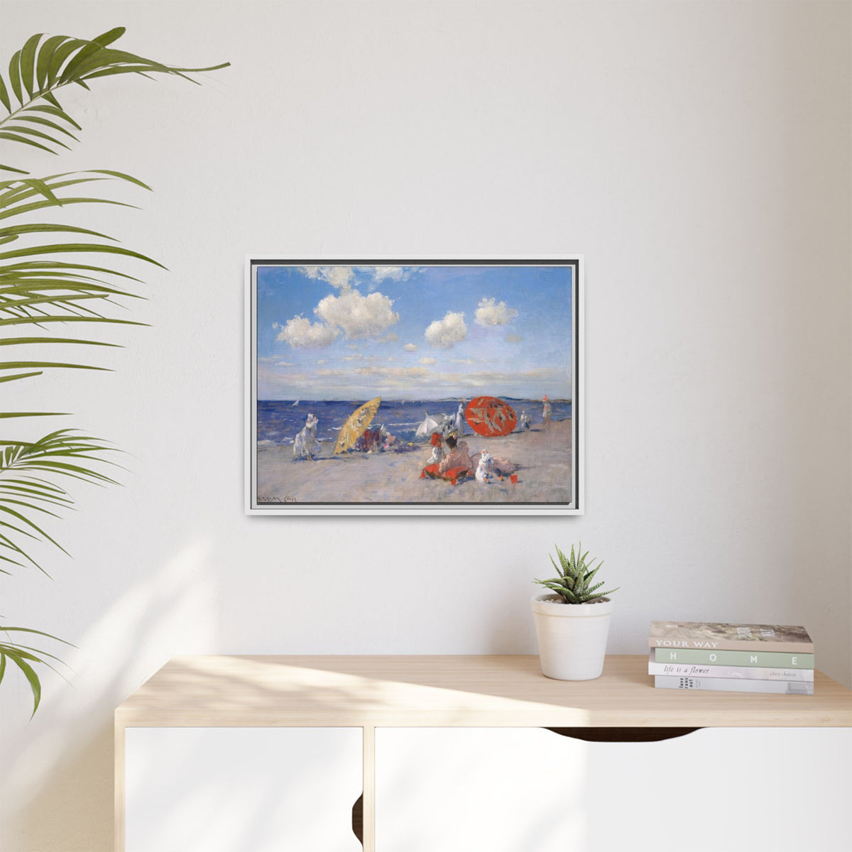 Matte Canvas, Framed (Multi-color)