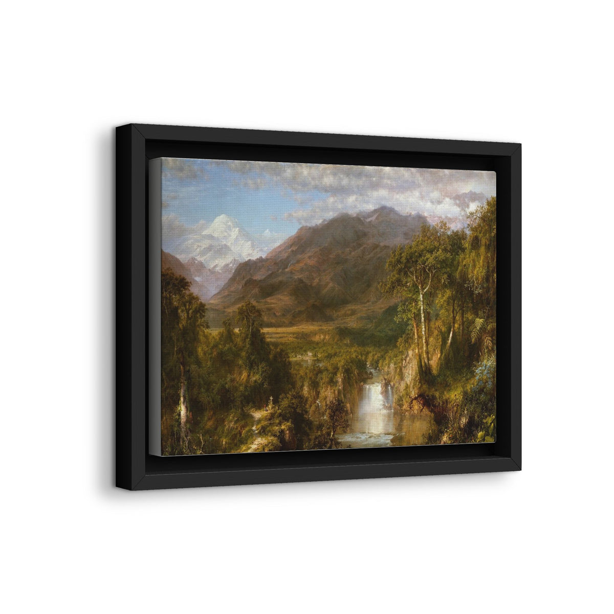 Matte Canvas, Framed (Multi-color)