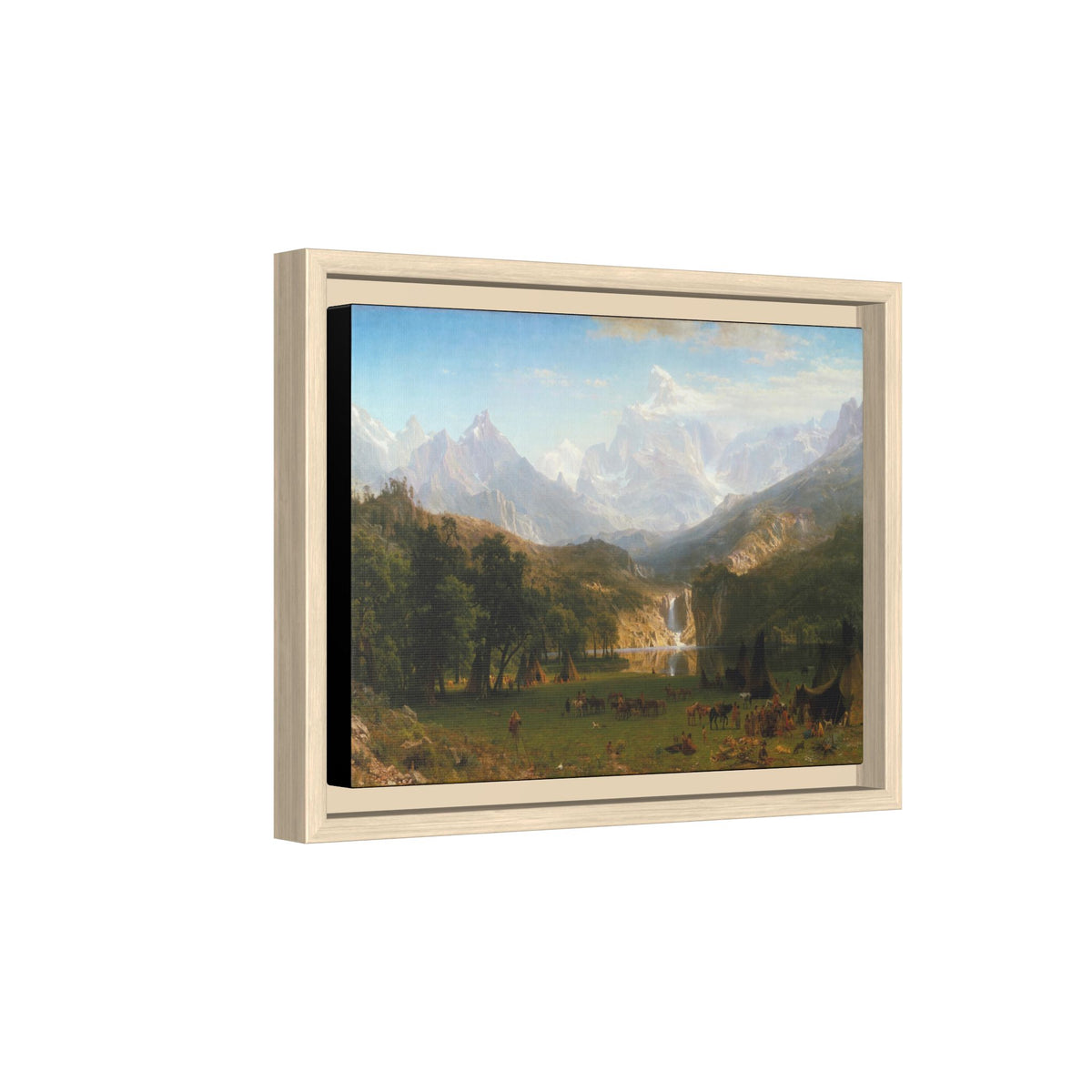 Matte Canvas, Framed (Multi-color)