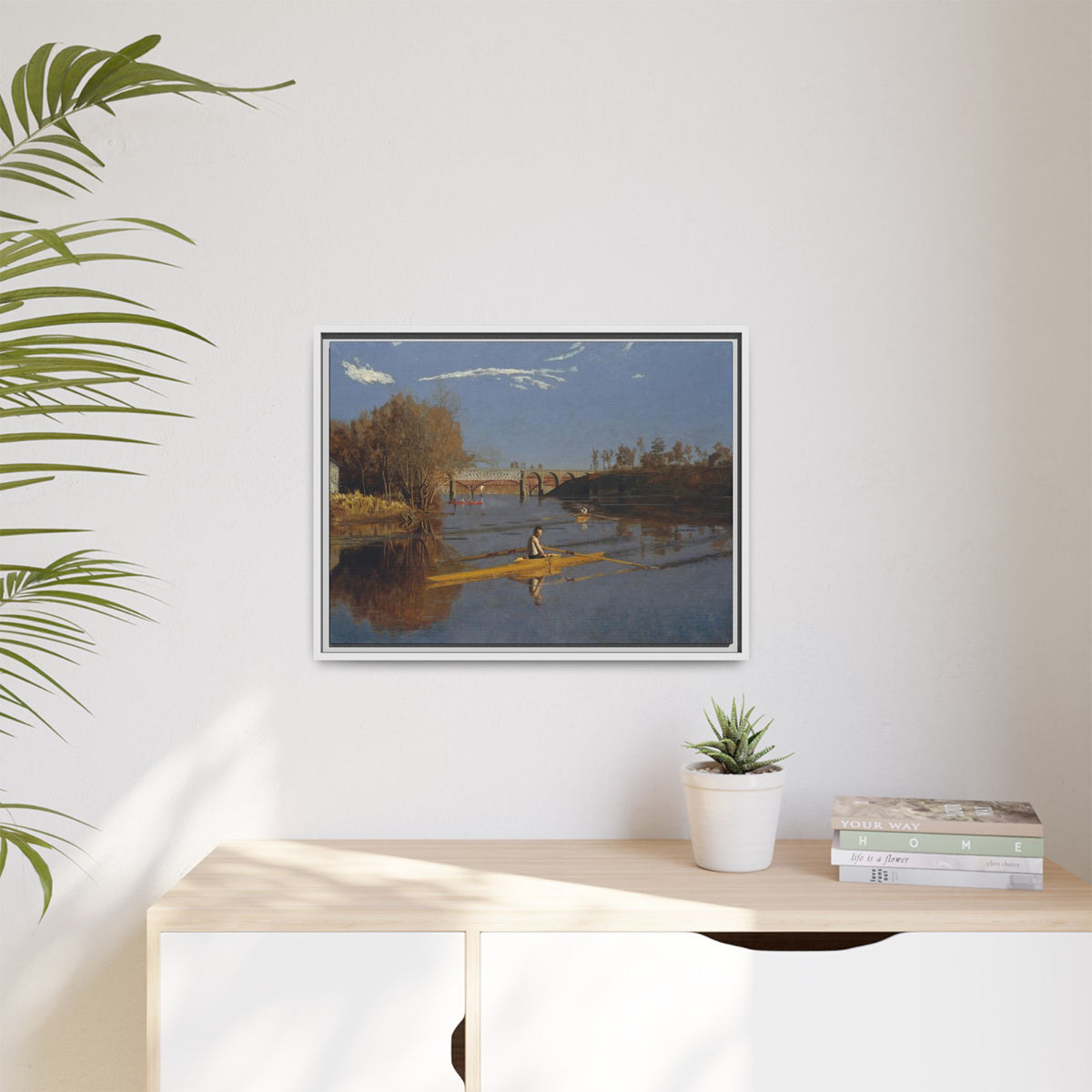 Matte Canvas, Framed (Multi-color)