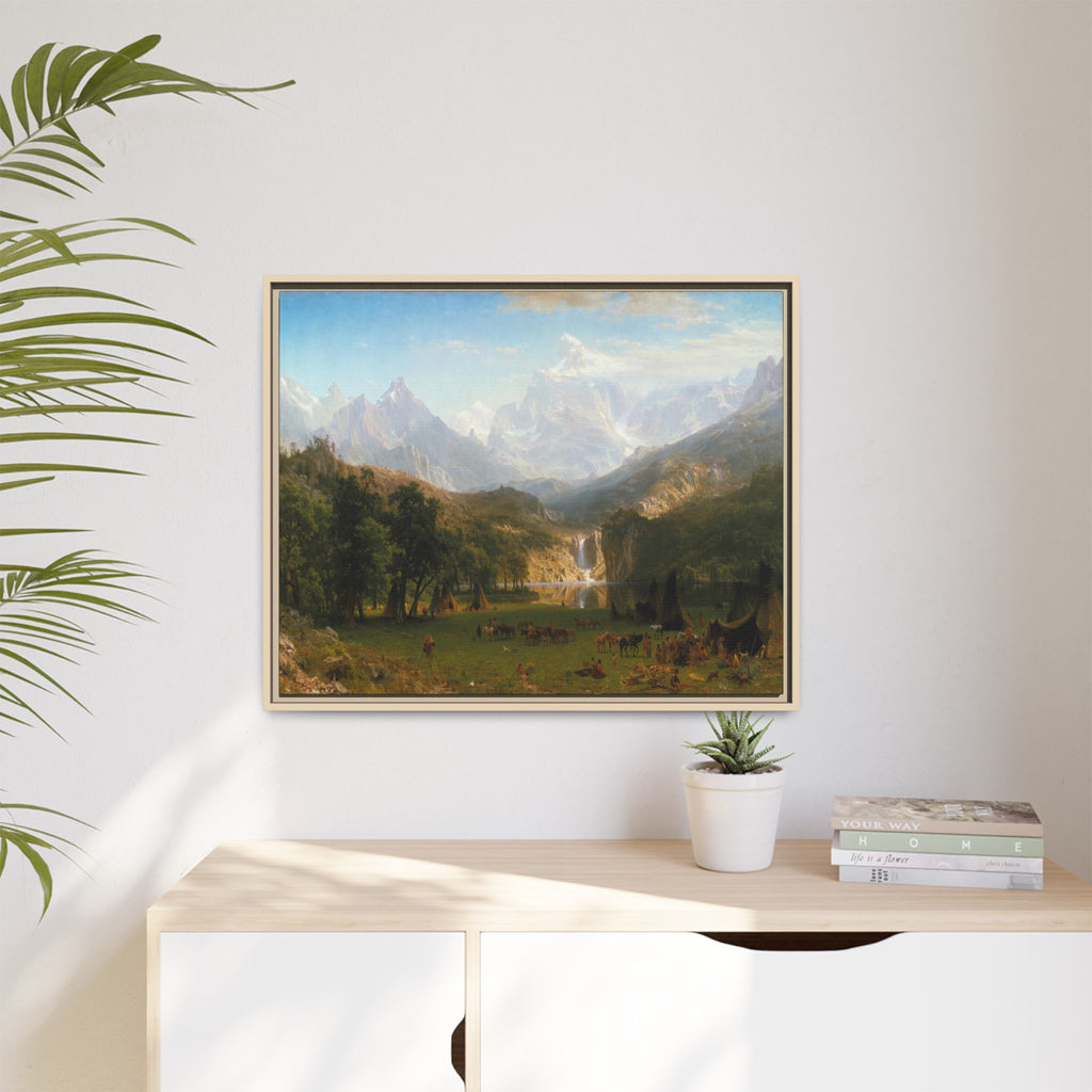 Matte Canvas, Framed (Multi-color)