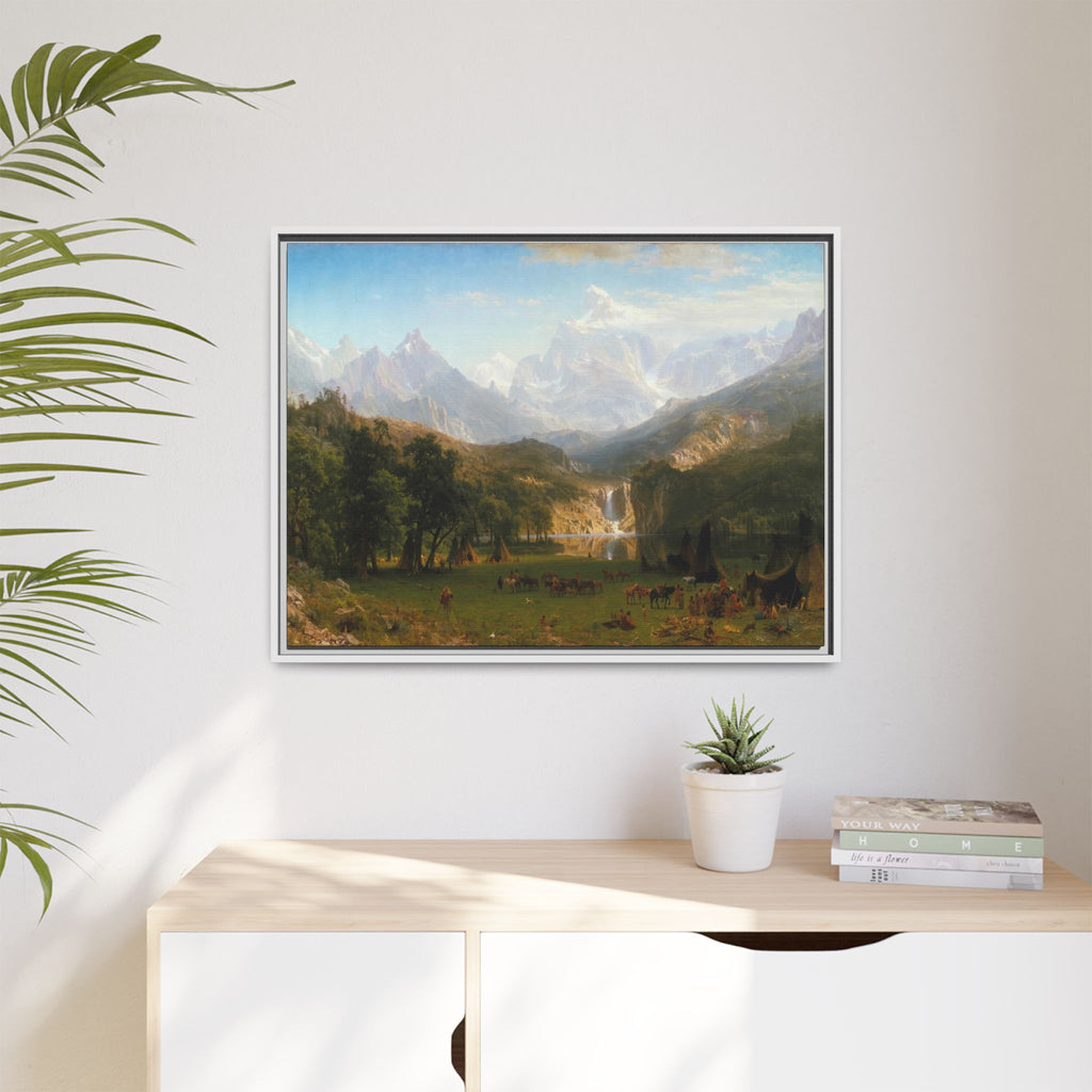 Matte Canvas, Framed (Multi-color)