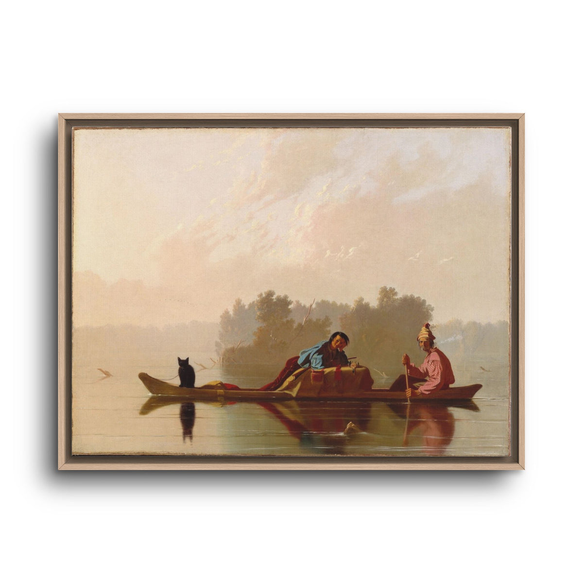 Matte Canvas, Framed (Multi-color)