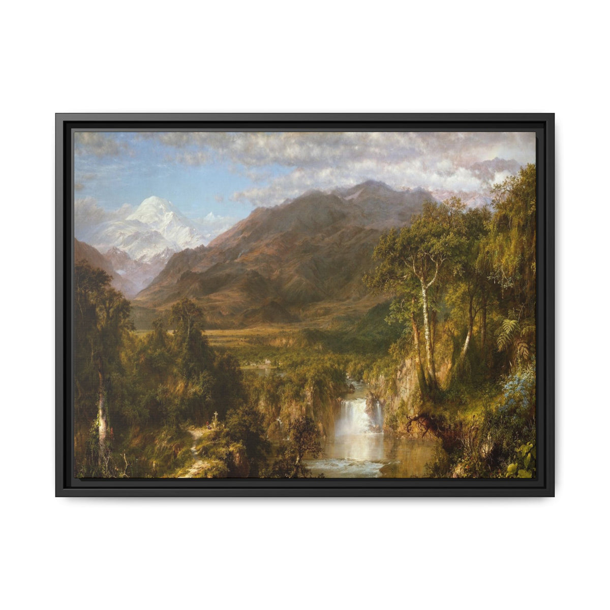 Matte Canvas, Framed (Multi-color)