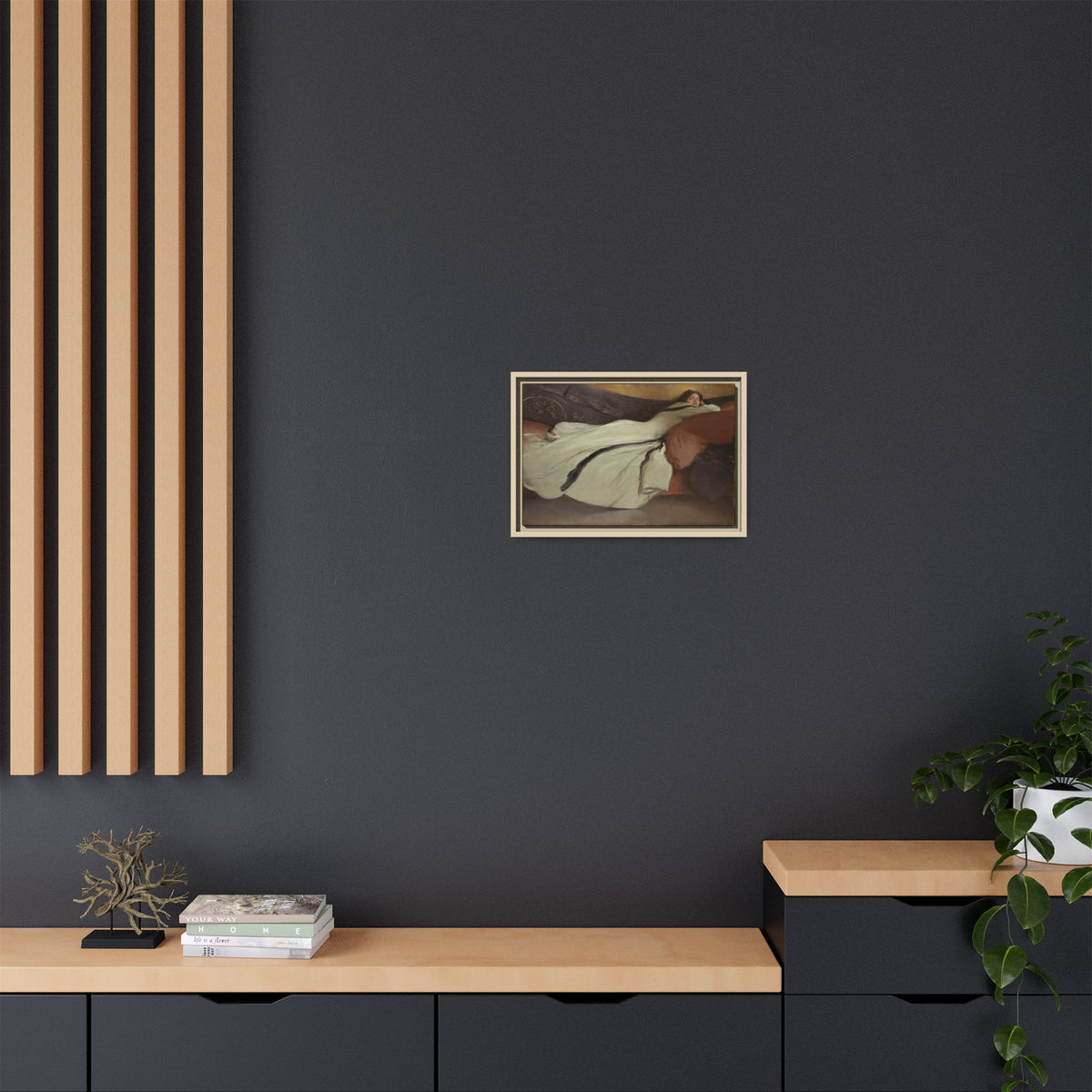 Matte Canvas, Framed (Multi-color)