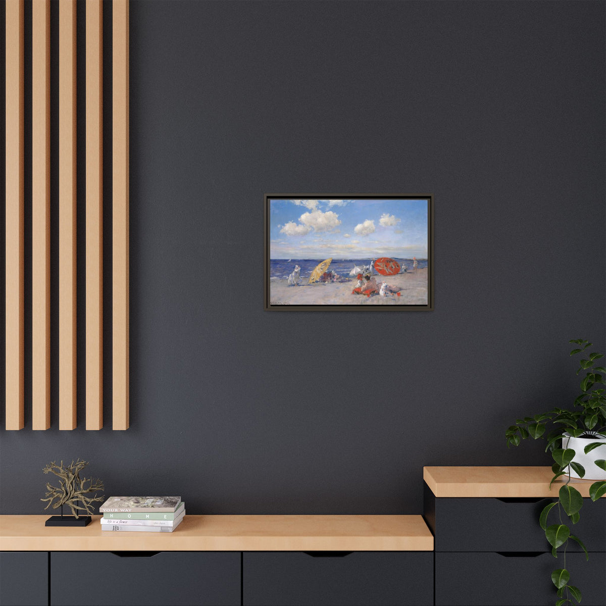 Matte Canvas, Framed (Multi-color)