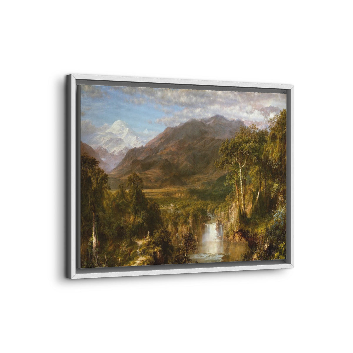 Matte Canvas, Framed (Multi-color)