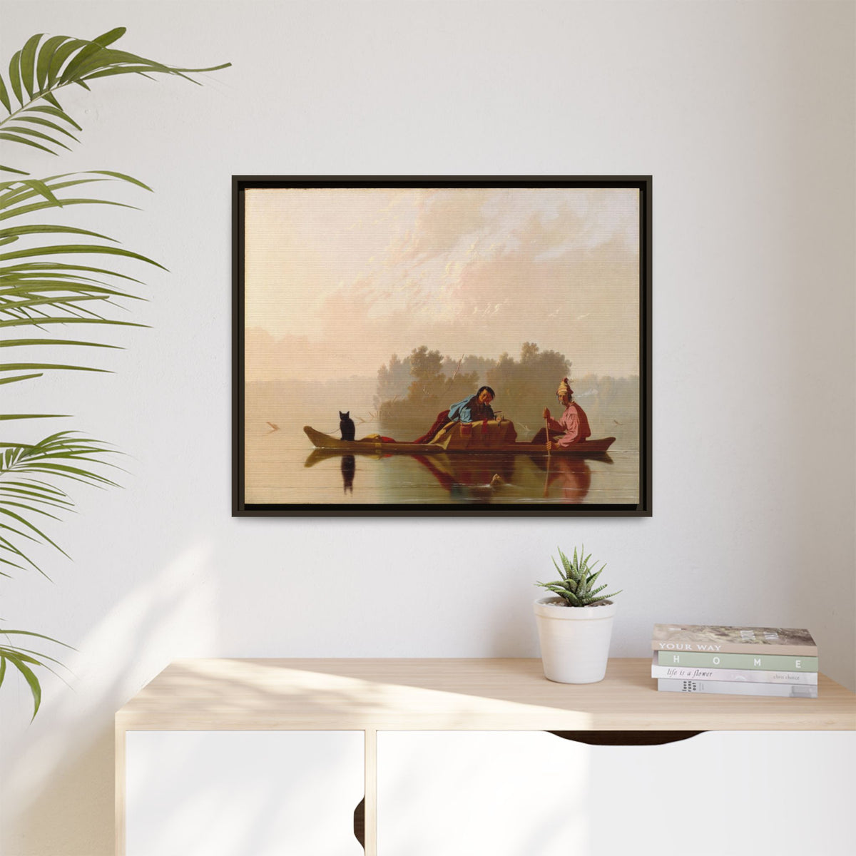 Matte Canvas, Framed (Multi-color)