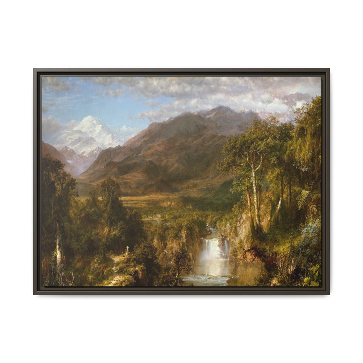 Matte Canvas, Framed (Multi-color)
