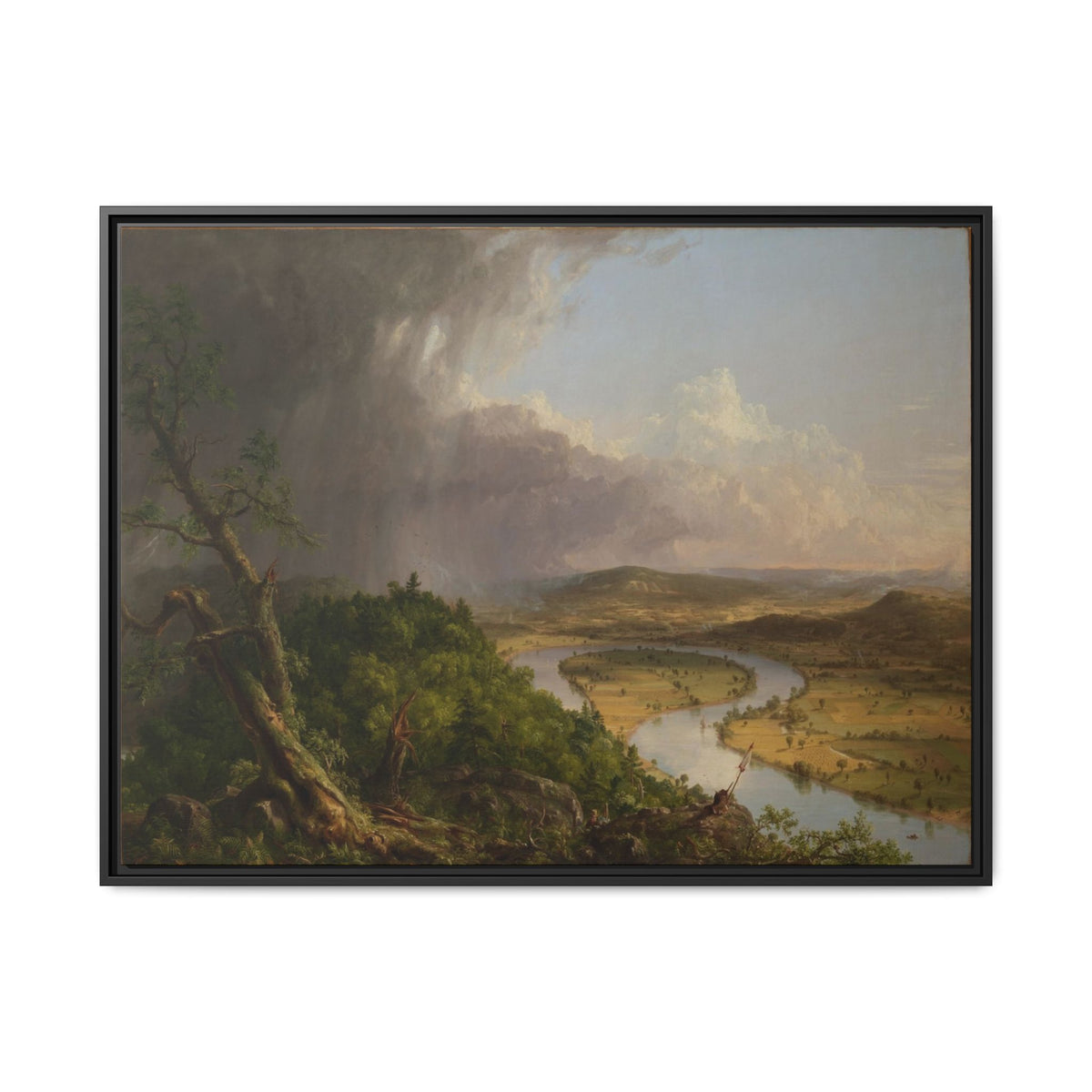 Matte Canvas, Framed (Multi-color)