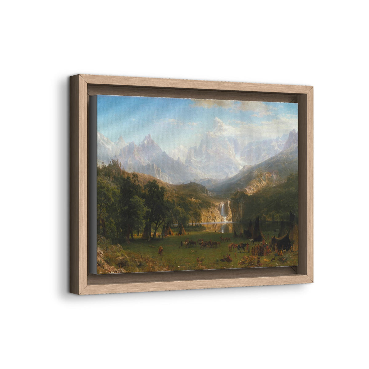 Matte Canvas, Framed (Multi-color)