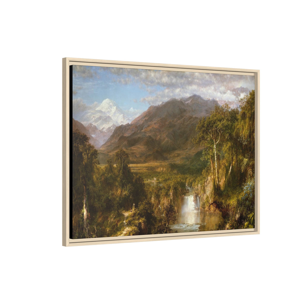 Matte Canvas, Framed (Multi-color)