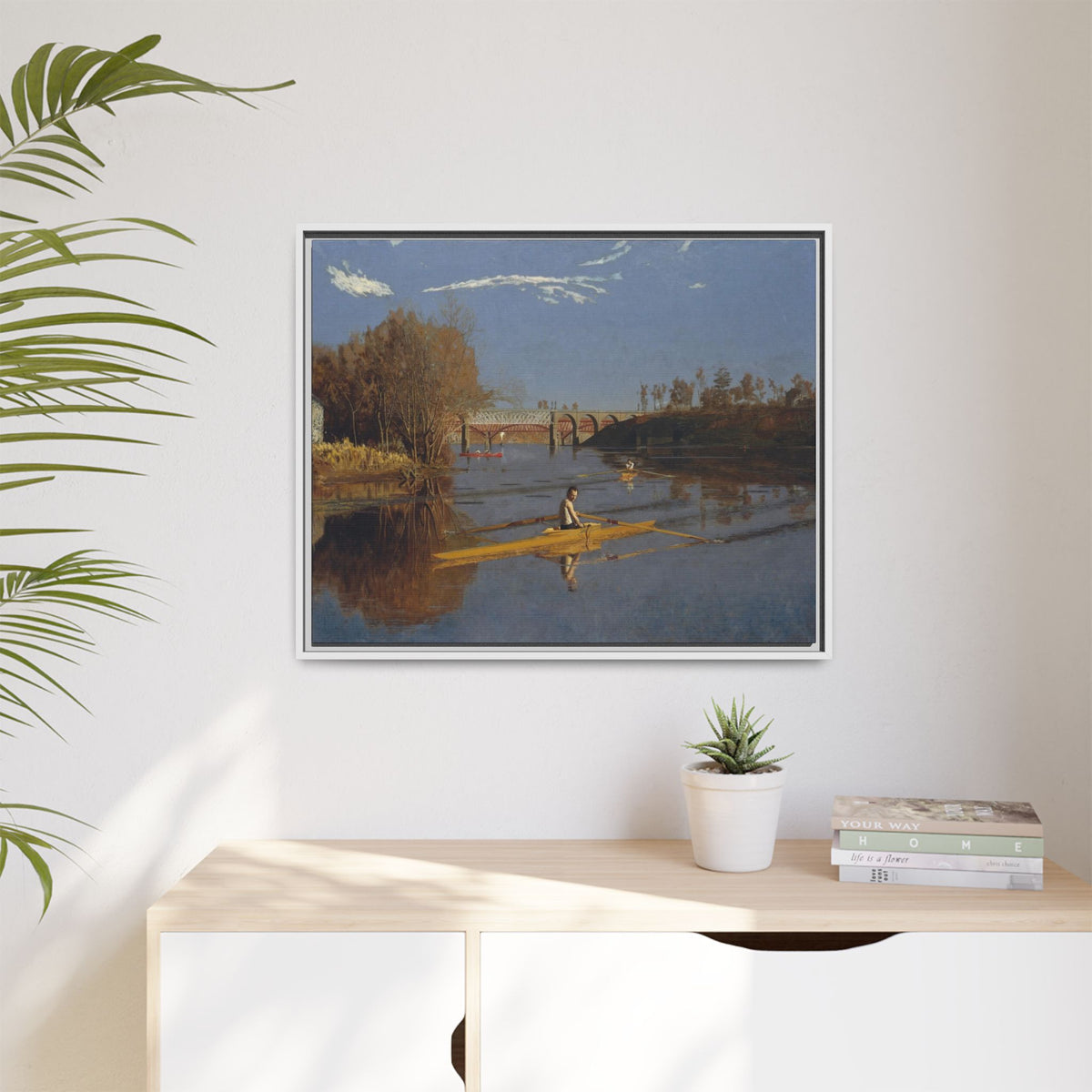 Matte Canvas, Framed (Multi-color)