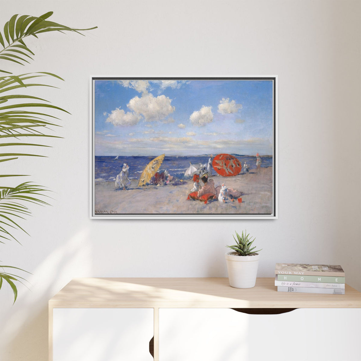 Matte Canvas, Framed (Multi-color)