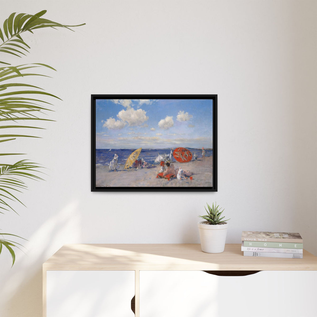 Matte Canvas, Framed (Multi-color)