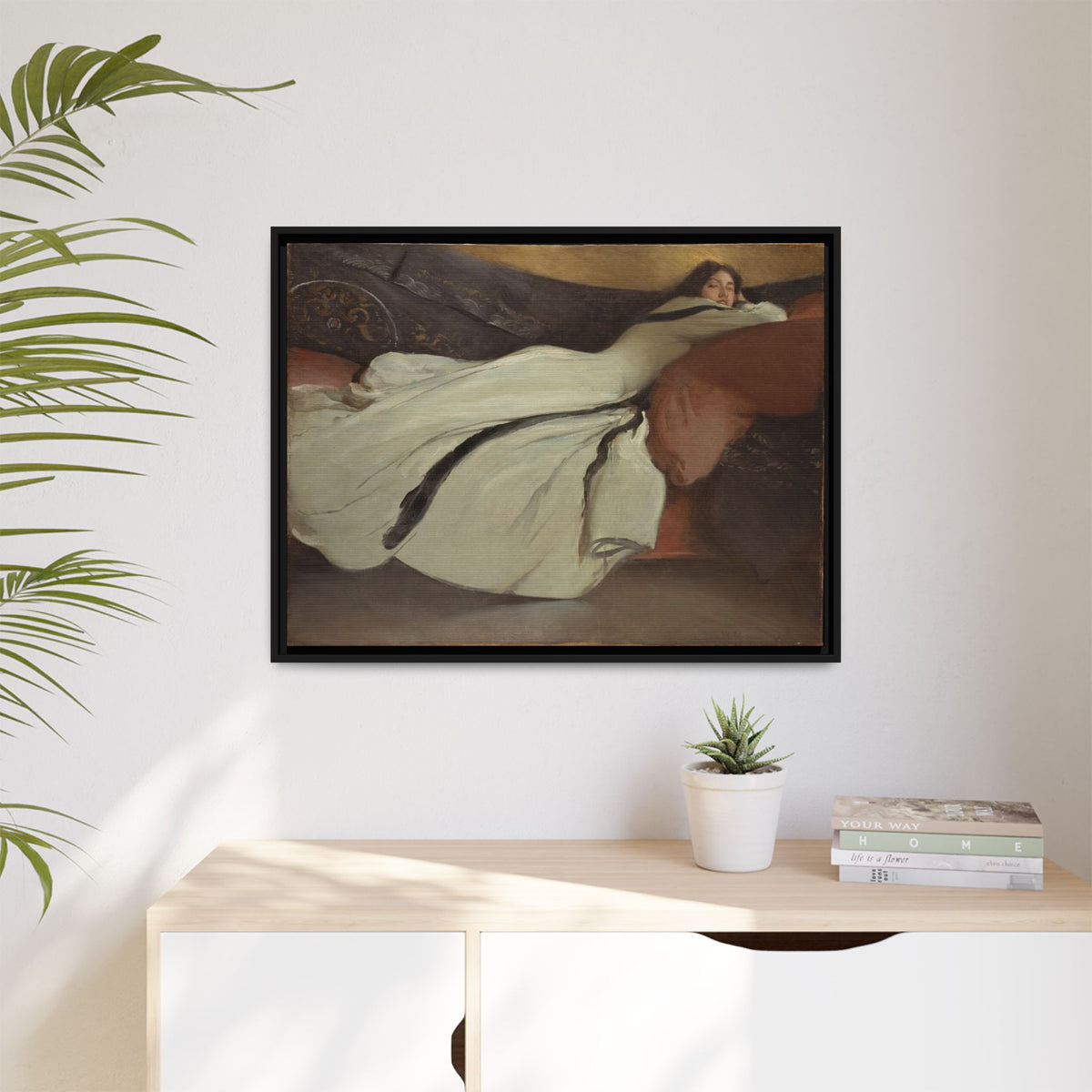 Matte Canvas, Framed (Multi-color)