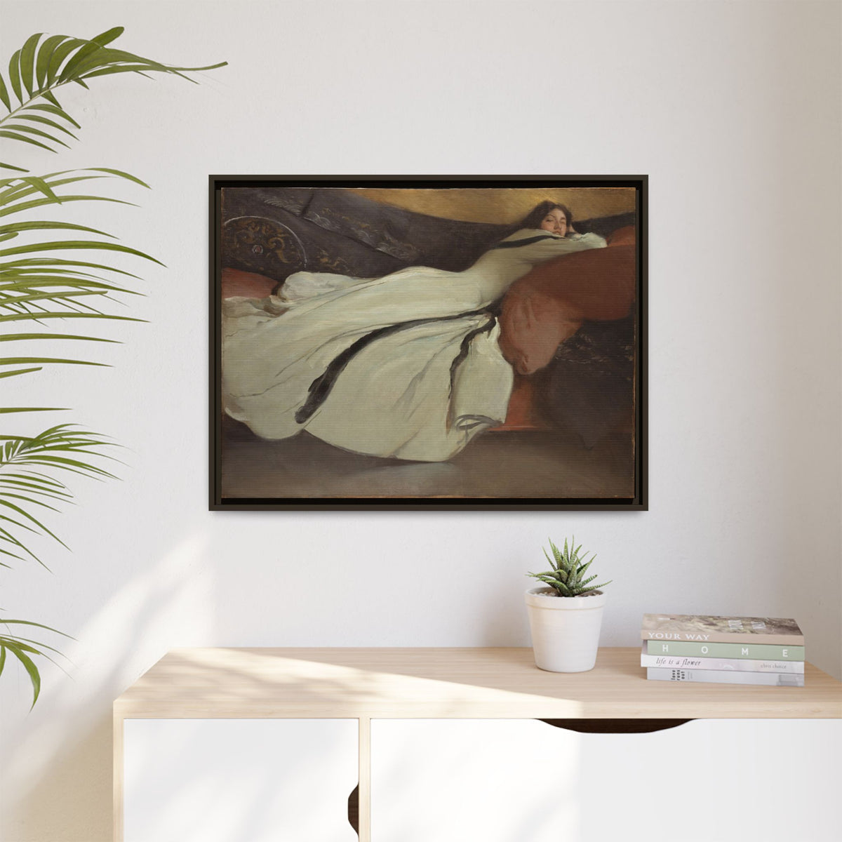 Matte Canvas, Framed (Multi-color)