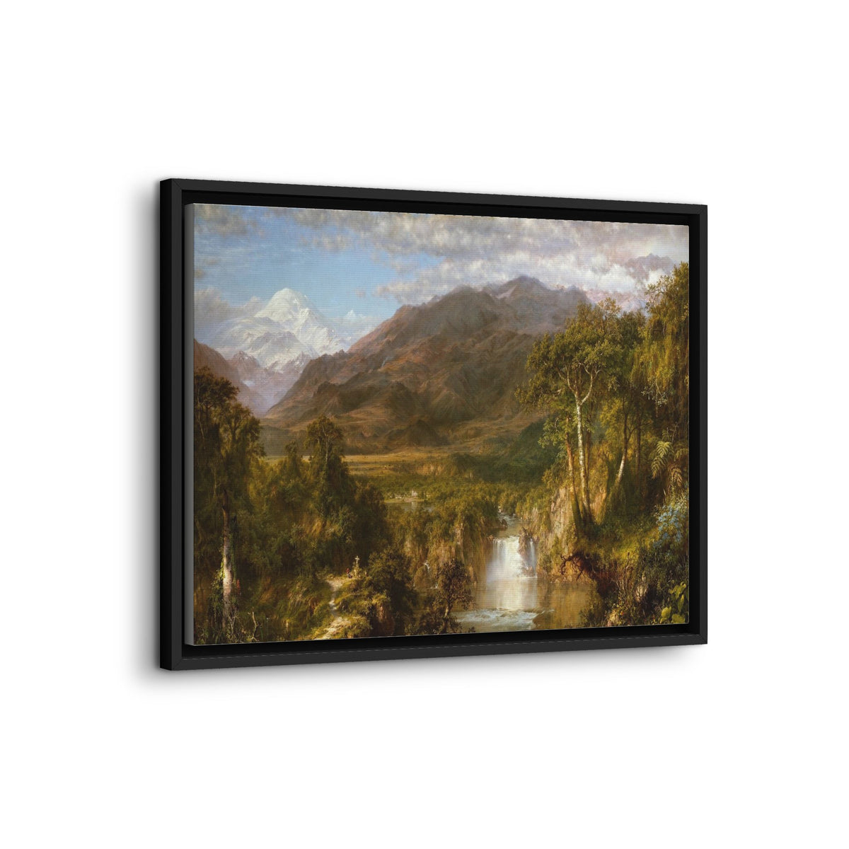 Matte Canvas, Framed (Multi-color)