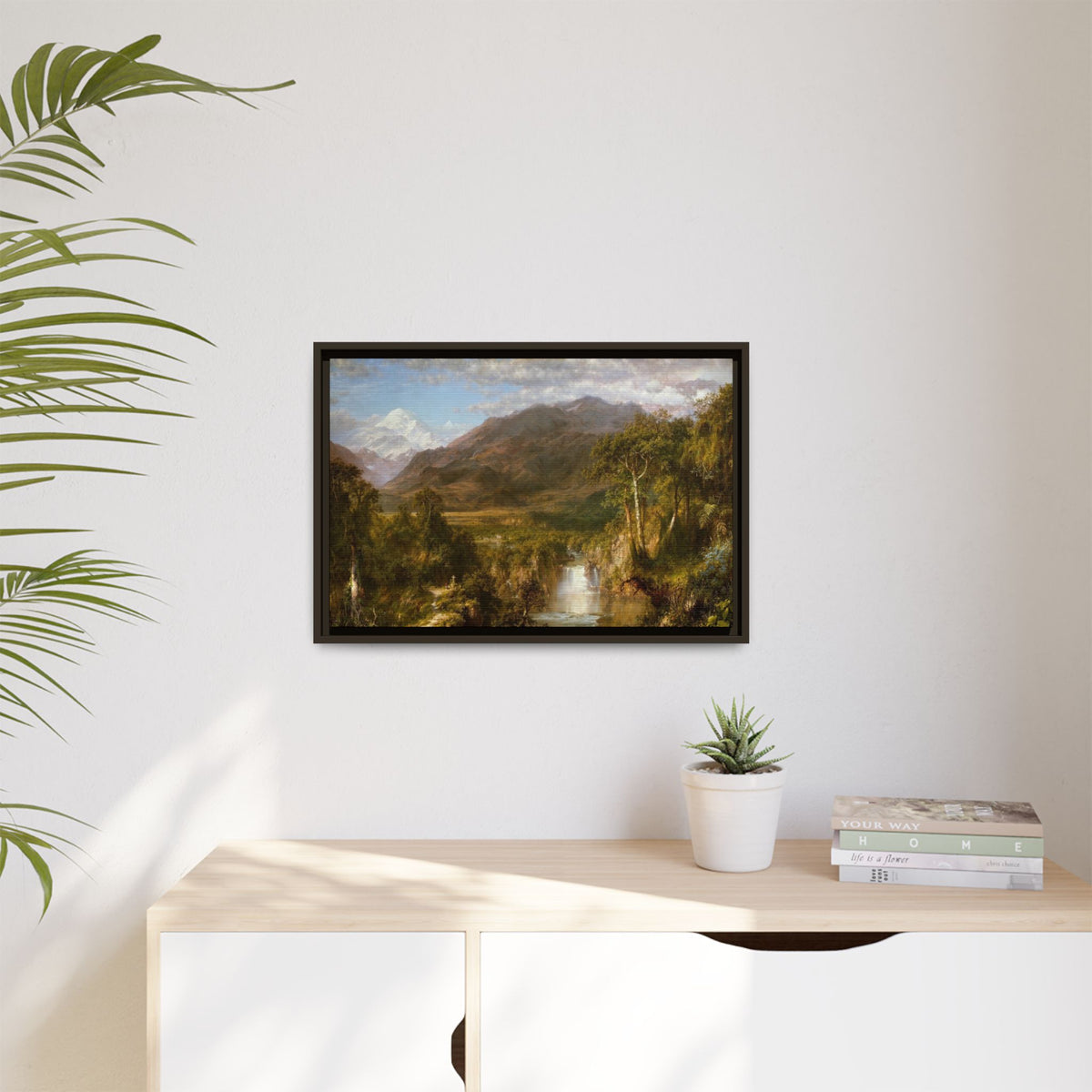 Matte Canvas, Framed (Multi-color)