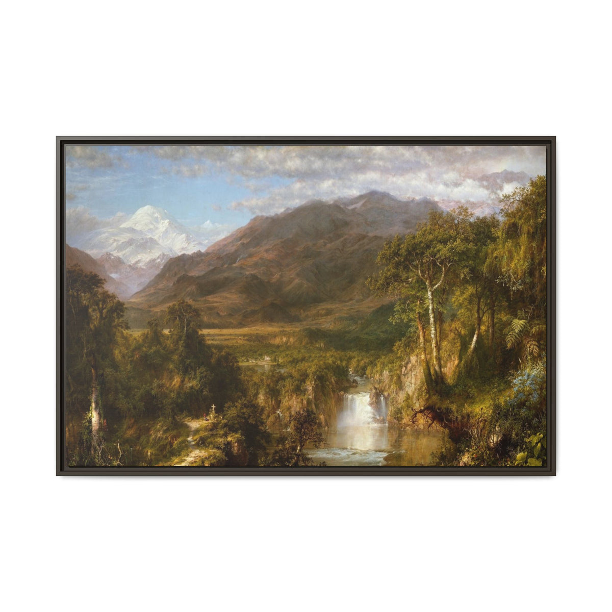 Matte Canvas, Framed (Multi-color)
